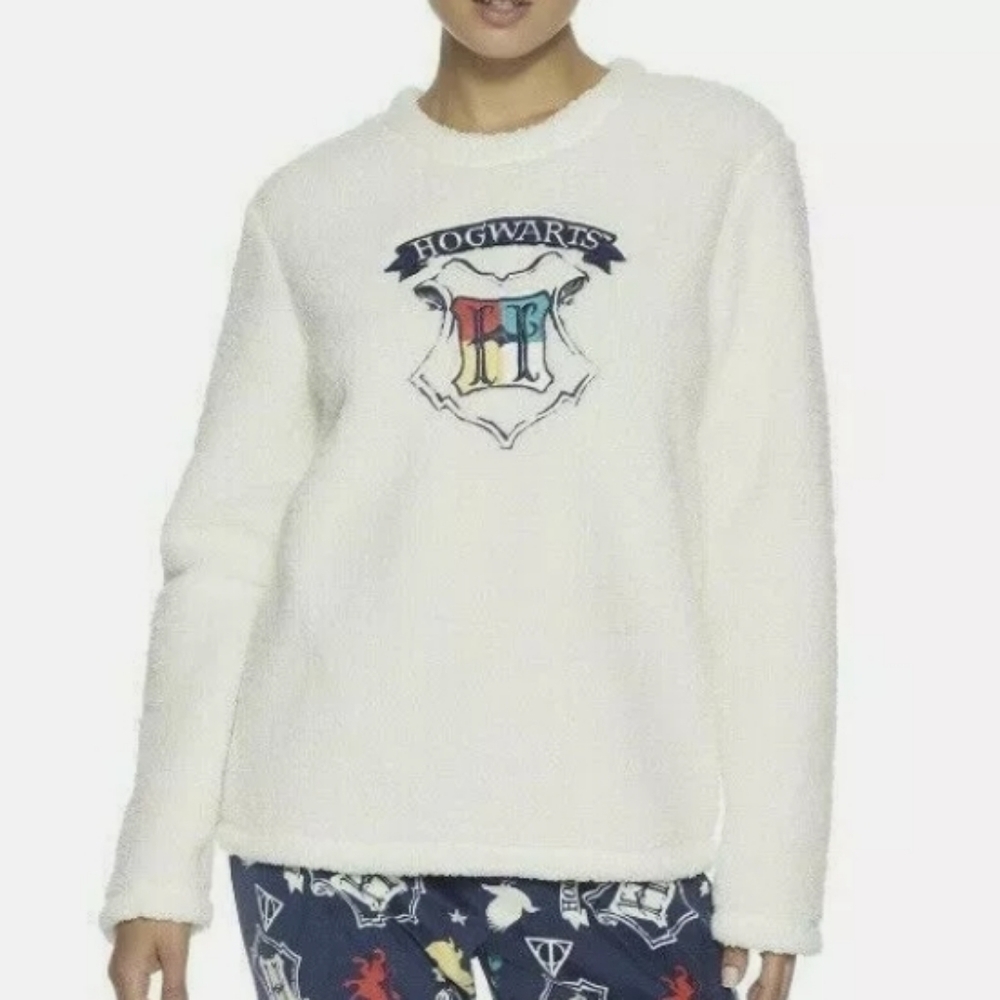 Harry Potter Hogwarts Sherpa Pullover Large‎